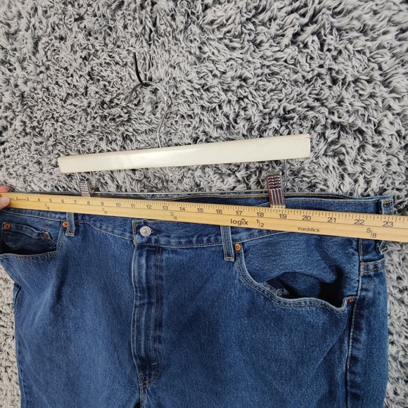 Levi's Mens 90s Normcore 550 Relaxed Fit Jeans 48x32 Blue Medium Wash Denim - Picture 2 of 16